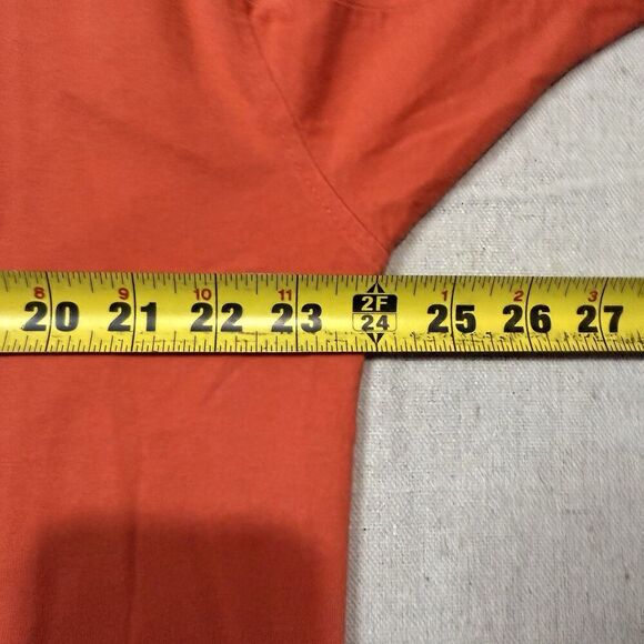 Harley Davidson Golf Polo Mens Sz XL 100% Cotton Orange Mid Ohio Springfield - Picture 5 of 6